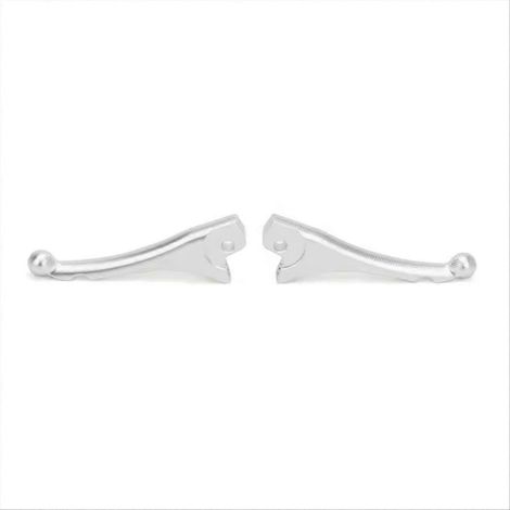 Brems- und Kupplungshebel für GTS300 Motorrad, komplettes silbernes Set, hochwertige Griffe, präziser Ersatz für Roller, robuste Metalloberfläche (1/5)