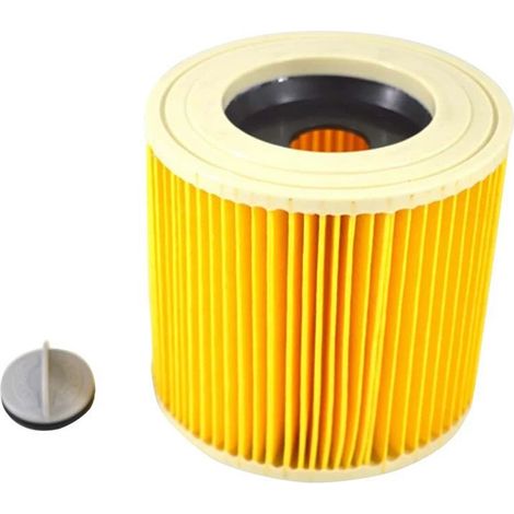 Lot de 2 cartouches filtrantes pour aspirateurs Krcher série WD3 (1/5)