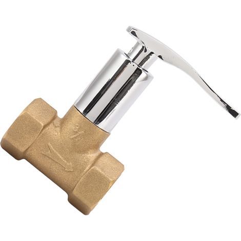 Wasserabsperrventil, 3/4 Zoll Keramik-Messing-Wasserabsperrventil für die Küche (1/5)