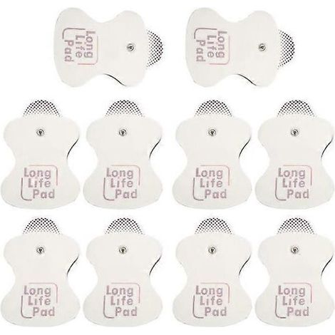10x electrode replacement for Omron Massager Long Life Pad (1/5)