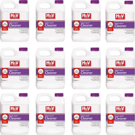 12x Calmag H&V Controls HV800 Heavy Duty Central Heating System Cleaner 1 Litre