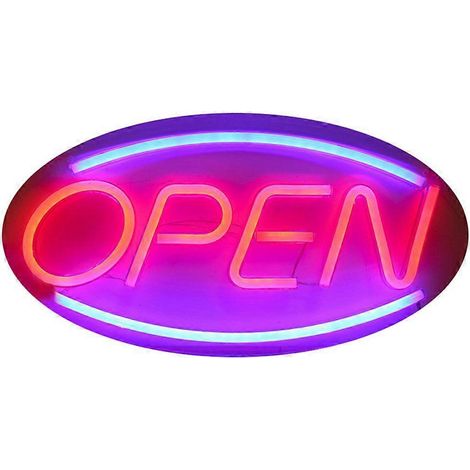 LED Open Leuchtreklamen Open Wort Neon Nachtlichter fr Raumdekor Licht Lampe Schlafzimmer Bar Pub Hotel Café Spielzimmer Wandkunst Dekoratio (1/5)