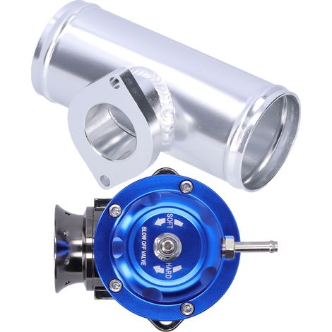 2,5-Zoll-Turbo-Überdruckventil aus Billet-Aluminium, Typ RS, universell SDDBOVGRSBL FPG250 (blau)