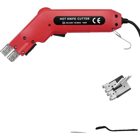 Cortadora de poliestireno, temperatura regulable, calentamiento rápido, con enchufe europeo de 220 V. (1/2)