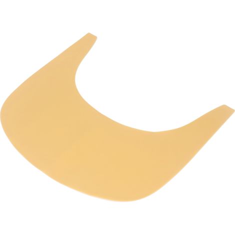 Napperon en silicone pour bébé, isolant thermique et antidérapant, jaune, idéal pour les restaurants et la maison. (1/5)