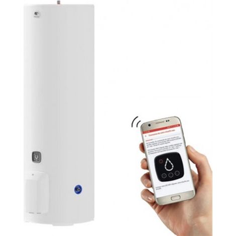 Thermor – Chauffe-eau gaz par accumulation 300L – Double protection anticorrosion ACI Hybride – Commande wifi Cozytouch – 292049