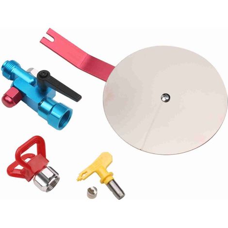 Universal Spray Guidance Tool Set, Protective Plate, with Adjustable Deflector and Spray Nozzle for Spraying (Accessory Tool for (1/5)