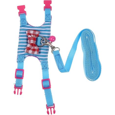 Hasengeschirr für kleine Haustiere, ideal für Partys, 4er-Set - Blau (1/5)