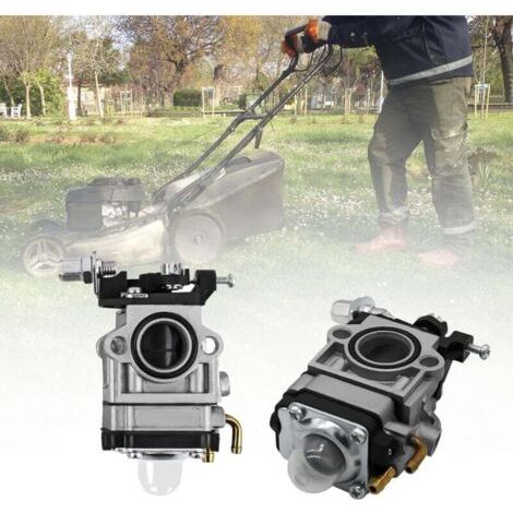 Carburateurs pour débroussailleuses de 52 cm³, 49 cm³ et 43 cm³. Accessoires inclus. Compatibles avec de nombreuses tondeuses, débroussailleuses et tronçonneuses. (1/3)