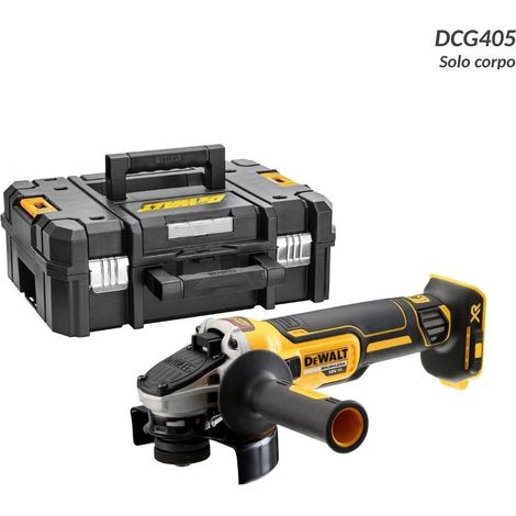 DeWALT DCG405NT smerigliatrice angolare 125mm 18V BRUSHLESS solo corpo e valigetta