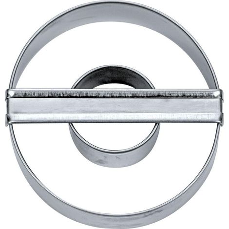 Städter Emporte-pièce double anneau lisse Acier inoxydable ø 6 cm (1/4)