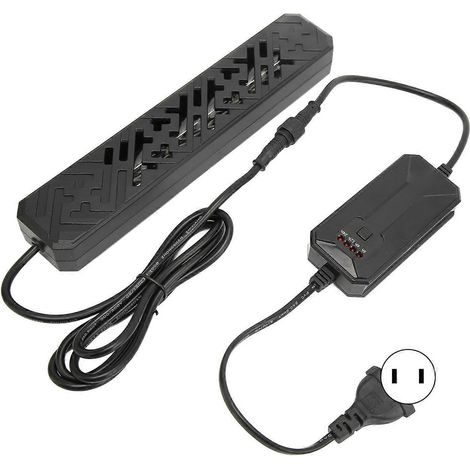 Lampe UV pour aquarium avec tube de quartz unique à haute pénétration et joint d'étanchéité, pour un nettoyage efficace de l'eau. (1/3)