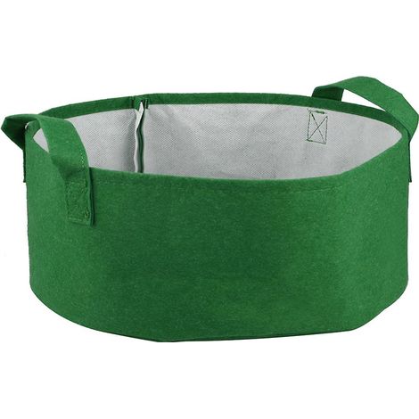 Sacs de culture premium de 15 gallons, en tissu non tissé résistant, pots pour plantes, contenants de culture intérieurs et extérieurs avec poignées (1/5)