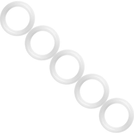 10 Stück/Set 1,5" hygienische Kompressionsringe, Dichtungsringe, Unterlegscheiben aus Silikon (1/5)