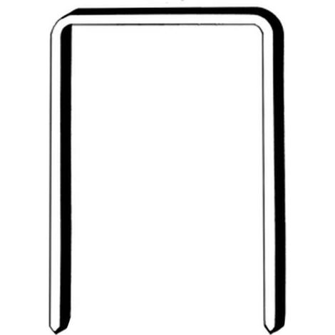 5 000 Agrafes Galvanisées Ws-38 - 26.5x38x1.4x1.6 mm - D-Work (1/3)