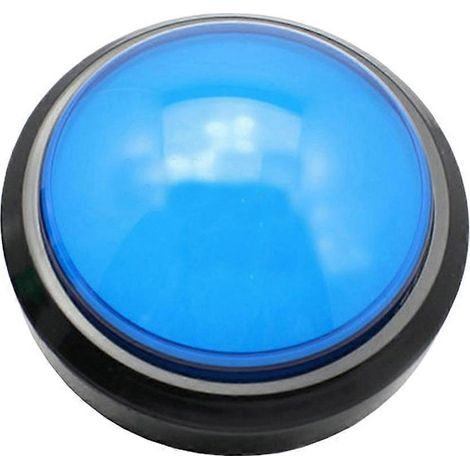 Répondeur électronique à boutons avec lampe intégrée (bleu), sans pile, couleur de lumière aléatoire.-10.00X10.00X5.00CM-Blue (1/3)