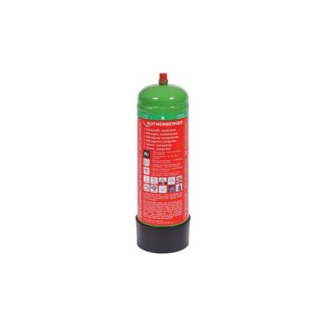 ROTHENBERGER Bouteille d'azote 2 litres, pleine - 259018