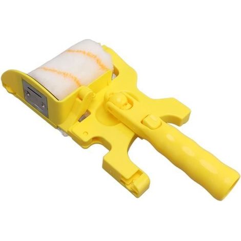 TMISHION Pinceau rouleau Rouleau pinceau peinture au latex rouleau de peinture murale pour peinture portes fenêtres plafonds murs