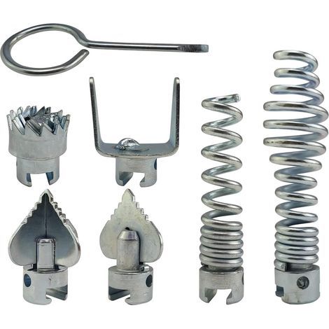 Set di 7 testine taglia tubi da 16 mm in acciaio al manganese, per casa, cucina, soggiorno, bagno, hotel (1/5)