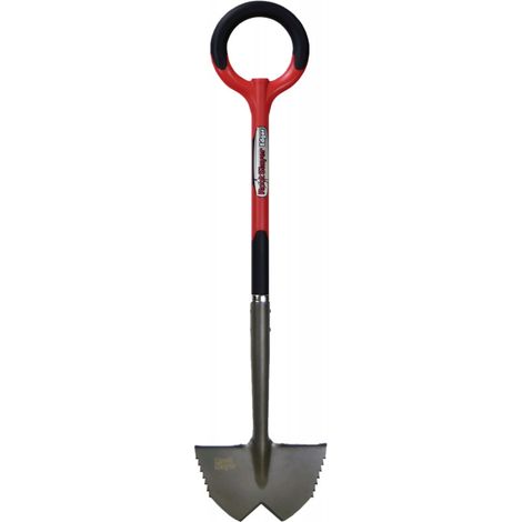 Venteo – Dresse-bordure RootSlayer manuel – Lame acier renforcé pour coupe nette des racines – Précision des finitions – Outil jardin extérieur