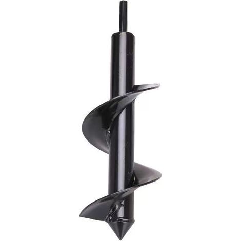 Spiralbohrer, praktisches Pflanzwerkzeug, Löcher graben, tief kultivieren, Sechskant-Zwiebelbaumbohrer, Pflanzgefäßbohrer (Ø 80 x 300 mm)