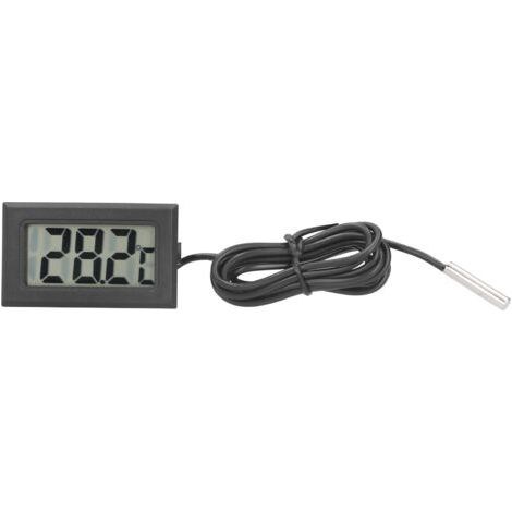 Mini digital thermometer with precise digital display for kitchen and household use ---DTEKGAZ