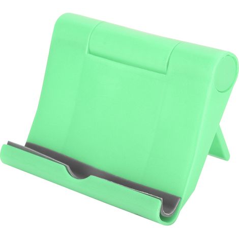 Support Téléphone - Support Pliaable Bureau ABS - Pour Smartphone et Tablette - Angle Réglable - Antidérapant - 1 Pièce (1/5)