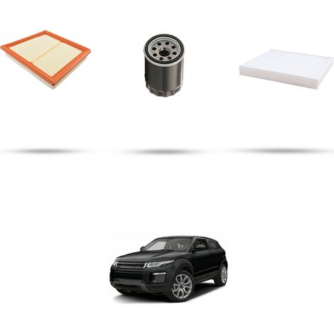 Kit tagliando 3 filtri compatibile con Land Rover Evoque (L538) 2.2 110kw dal 2011 (1/5)