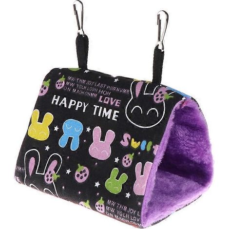 Nid douillet suspendu pour oiseaux, hamac en peluche chaud, tente d'hiver pour moineaux, style 1.