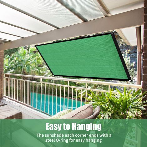 UV-resistant shade netting, canopy for garden plants, breathable greenhouse shelter 2 x 4m for outdoor activities, patio and backyard (1/5)