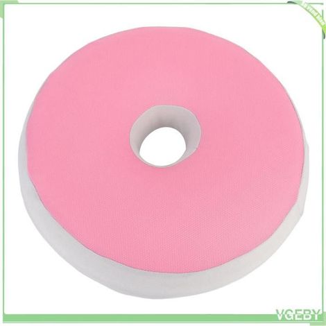 Coussin d'oreille à trou unique - FAFEICY - Ergonomique - Rose clair - Lavable - 40x40x6cm (1/5)