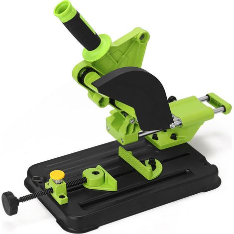 RHG Meuleuse d'angle Support fixe universel Machine de polissage Machine de découpe de conversion Multifonctionnel Bureau Tirez Rod Meuleuse d'angle Support pour meuleuse d'angle 100 et 125