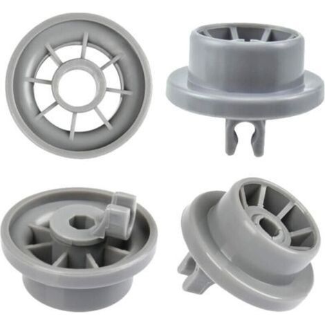 Juego de 4 ruedas para lavavajillas, para cesta inferior, ruedas de lavavajillas, compatibles con Siemens, Bosch 165314 (1/4)