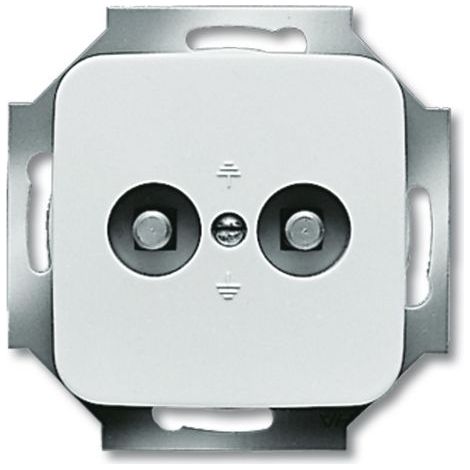 BUSCH-JAEGER 2095UC-214 CONNECTEUR DE LIAISON ÉQUIPOTENTIELLE, BLANC ALPIN, REFLEX SI (1/2)