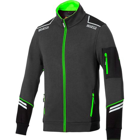 FELPA DA LAVORO ALABAMA- - tg.XXL - grigio verde - 1 pezzi SPARCO (1/2)