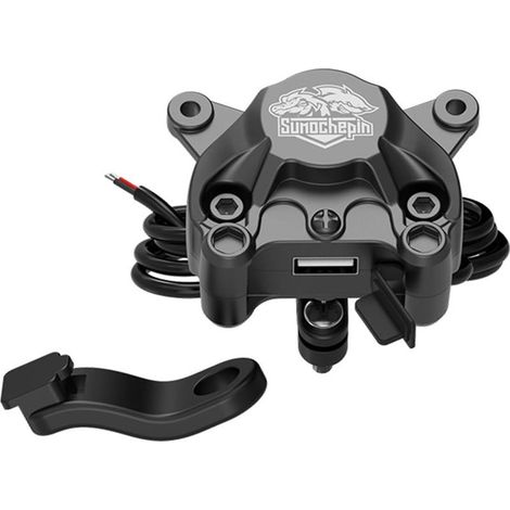 Alimentation USB de qualité industrielle, chargement sûr et stable, conversion polyvalente pour conversion de port de vélo électrique de moto (1/5)