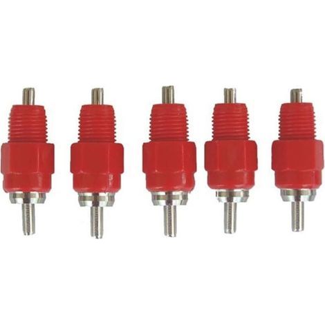 5 Pcs Water Nipple Chicken Feeder Poultry Supplies Chicken Screw Style (1/5)