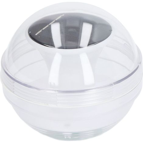 Ortviai Lampe Solaire Flottante pour Piscine et Étang – Boule Décorative RGB avec 3 Modes, Étanche IP65, 10,5 cm (1/5)