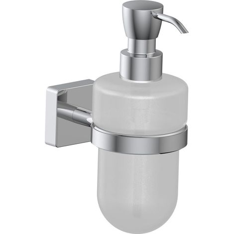 Inda - Dispenser sapone a parete Forum Quadra cromo (1/5)