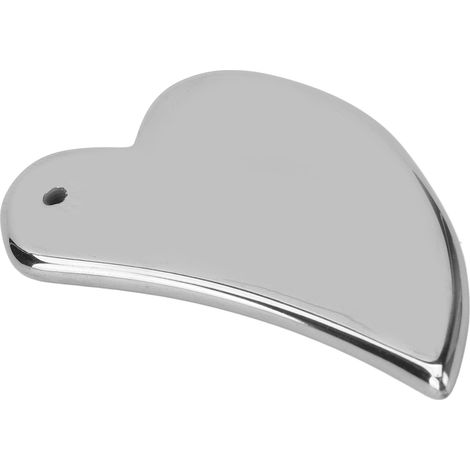 Mini planche Gua Sha faciale en pierre d'énergie térahertz naturelle, pour un visage en V et une énergie puissante qui fait fondre la glace instantanément (pendentif nu) (1/5)