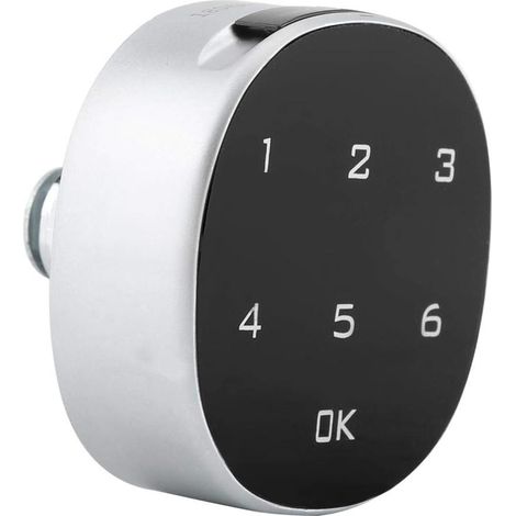 Digitales Zahlenschloss aus Zinklegierung für Schrank- und Kleiderschranktüren, ein praktisches Sicherheitsschloss mit Zugangscode (Batterie nicht enthalten).