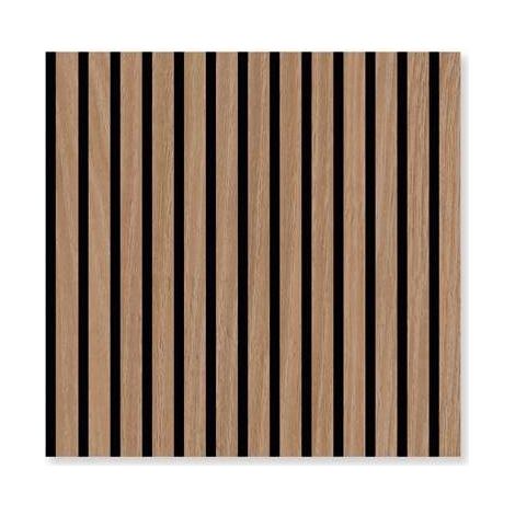 JANGAL Modular Wall Akustik 3D Paneele 520 x 520 x 10 mm Davert Oak Echtholz Wandpaneele (1/3)
