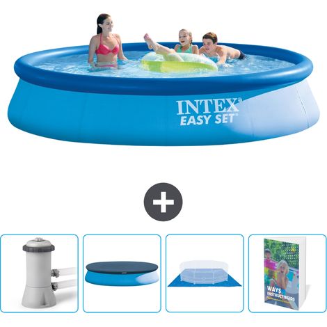 Easy Set Pool Rund - 396x84 cm - 5-teilig  SCB101 (1/5)