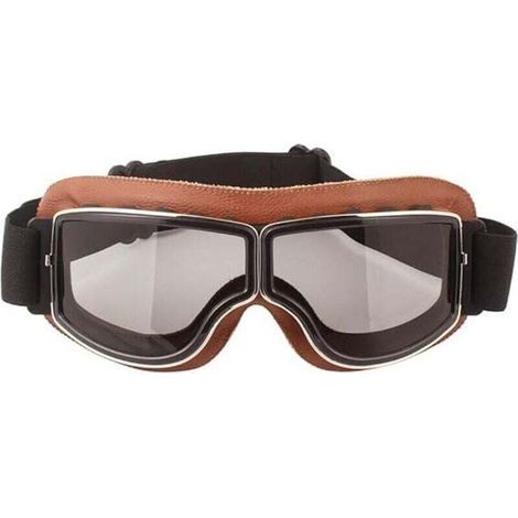 Retro motorcycle goggles - Anti-fog - Warm - For horseback riding, mountain biking, motocross (1/5)