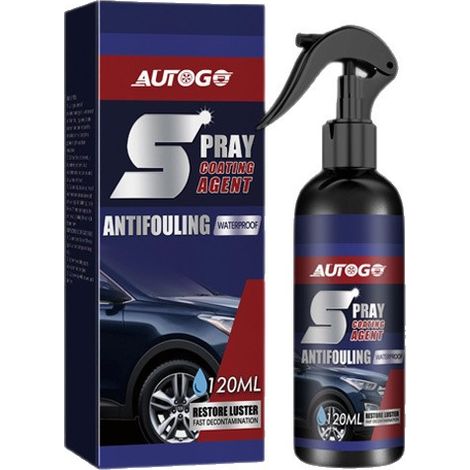 AUTOGO Autolack-Spray: Schnell wirkend, wasserfest, schmutzabweisend und einfach anzuwenden, verbessert den Lackschutz. (1/5)