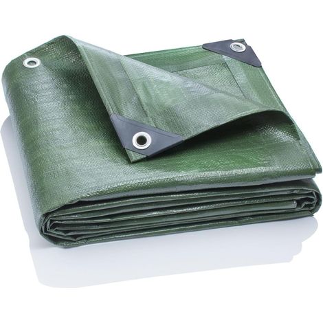 1 Bâche De Protection 2x2m Œillets Aluminium Résistante UV Jardin Moto