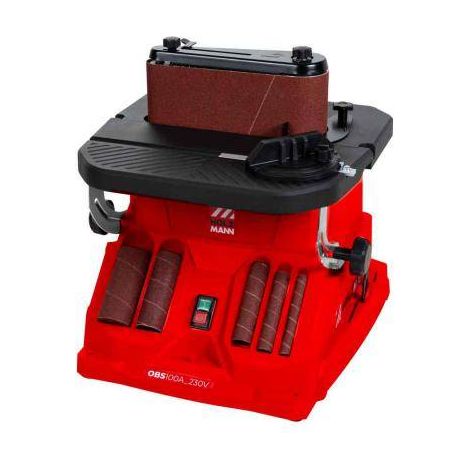 Holzmann – Ponceuse stationnaire à bande 450W – Diamètre bande 100mm – OBS100A – Pour ponçage précis sur bois dur