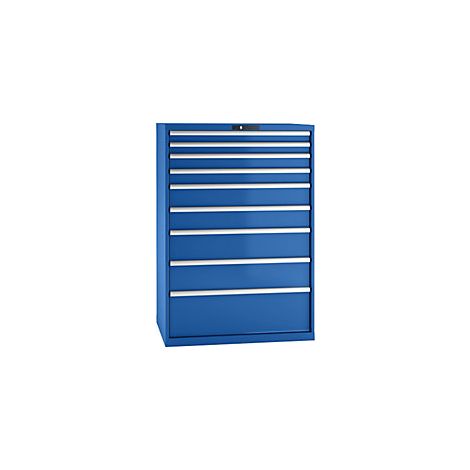 Cajonera  chapa de acero  H x A 1450 x 1023 mm  9 cajones 