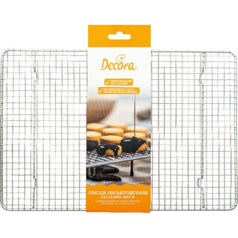Decora 0070050 Griglia per Raffreddare Maglie Strette 38 X 26 CM