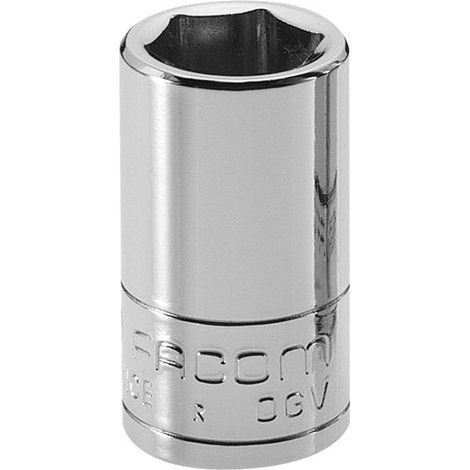 Facom R.8 Hexagon R.8 Socket 1/4in Drive 8mm FCMR8